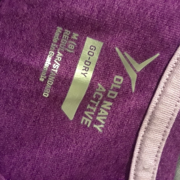 Size 8 girls purple athletic top - Picture 7 of 8